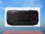 ROCCAT Isku FX UK Gaming Keyboard with Kone XTD Max Customisation Mouse and Taito King Size