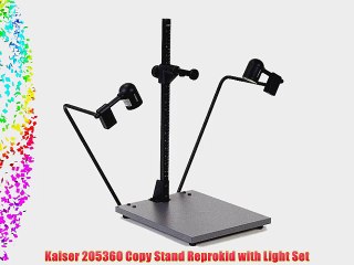 Kaiser 205360 Copy Stand Reprokid with Light Set