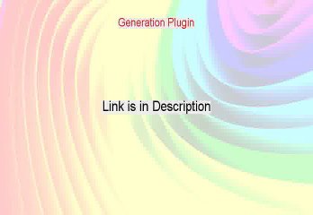 Download the Generation Plugin PDF Instantly 📥