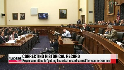 Royce committed to 'getting historical record correct' on comfort women issue