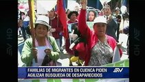 Familiares piden más apoyo para encontrara a migrantes ecuatorianos desaparecidos