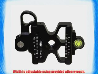 Lever Clamp DLVC-50 w Bubble Level Desmond 50mm Arca-Swiss Compatible for Tripod Ball Head