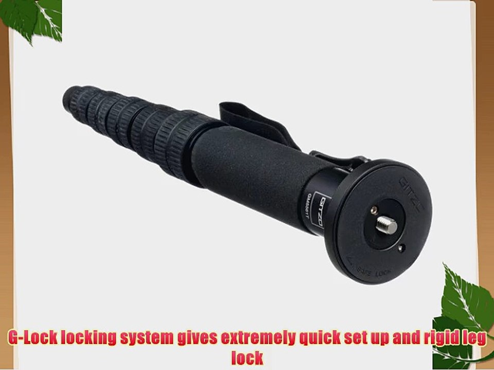 Gitzo GM5561T 6X Carbon Fiber 6 Section Series 5 Traveler Monopod