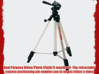 Slik U8000 Tripod w/3 Way Fluid Head