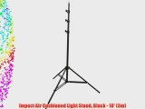 Impact Air Cushioned Light Stand Black - 10' (3m)