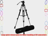 Fancierstudio Professional Video Camera Tripod FC-270 Pro Video Camera Tripod with Fluid Head