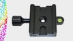 Desmond DAC-02 60mm QR Clamp 3/8 Inches with 1/4 Inches Adapter and Level Arca Compatible for