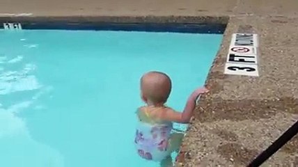16 Month Old Baby swimming