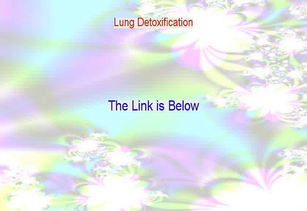 Lung Detoxification Free PDF (lung detoxification after smoking)
