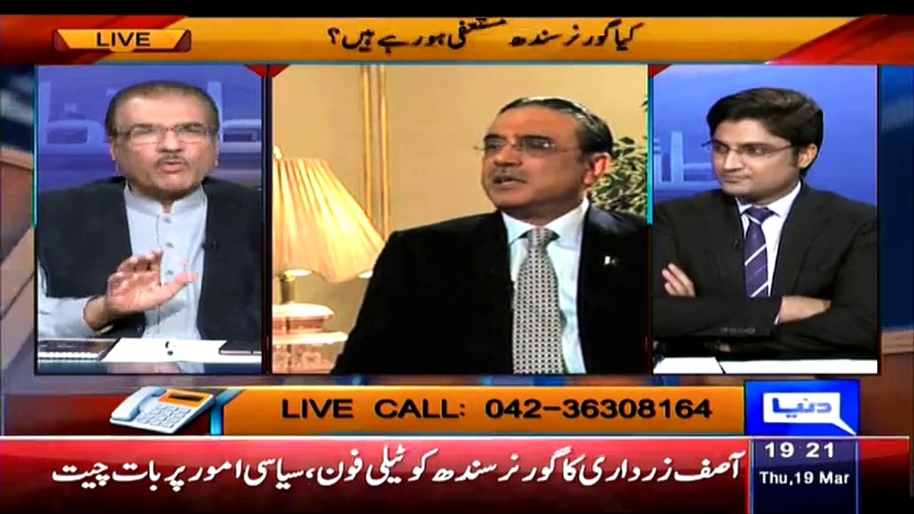 Nuqta-e-Nazar (Sindh Governor Dr Ishratul Ebad Expected To Resign Within 48 Hours) – 19th March 2015