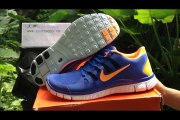 Nike Free 5.0 V2 Mens Blue Orange Shoes Online Review kicksgrid1.ru