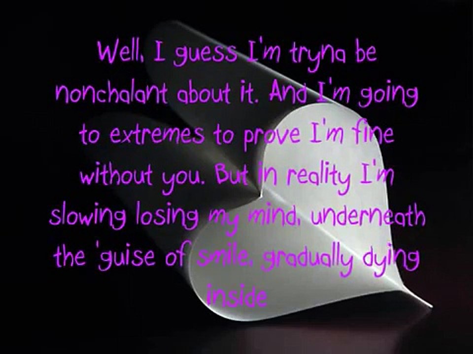 Breakdown- Mariah Carey and Bone Thugs-N-Harmony (Lyrics on screen)