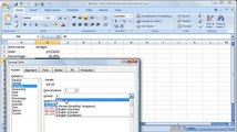 MS Excel 2007 Part 5 (Entering and editing data)