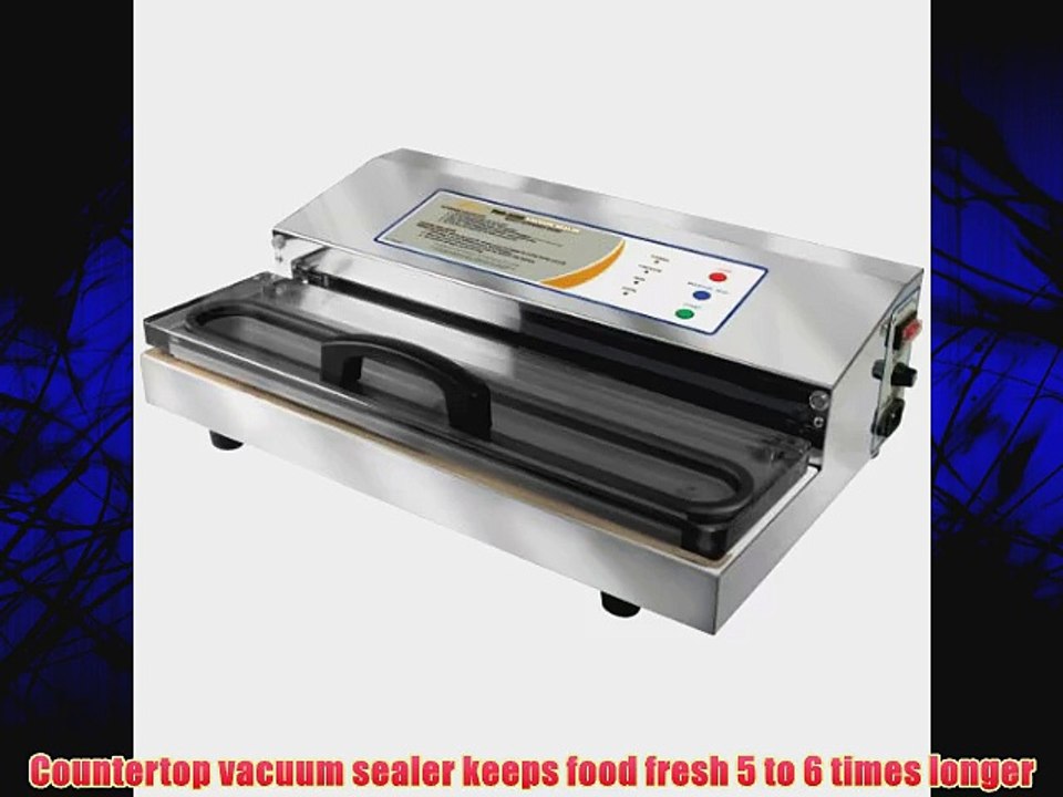 Weston 65-0201 Pro-2300 Vacuum Sealer Silver