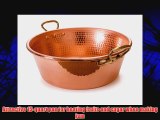 Mauviel M'Passion 2193.40 Copper 15-Quart Jam Pan with Bronze Handles