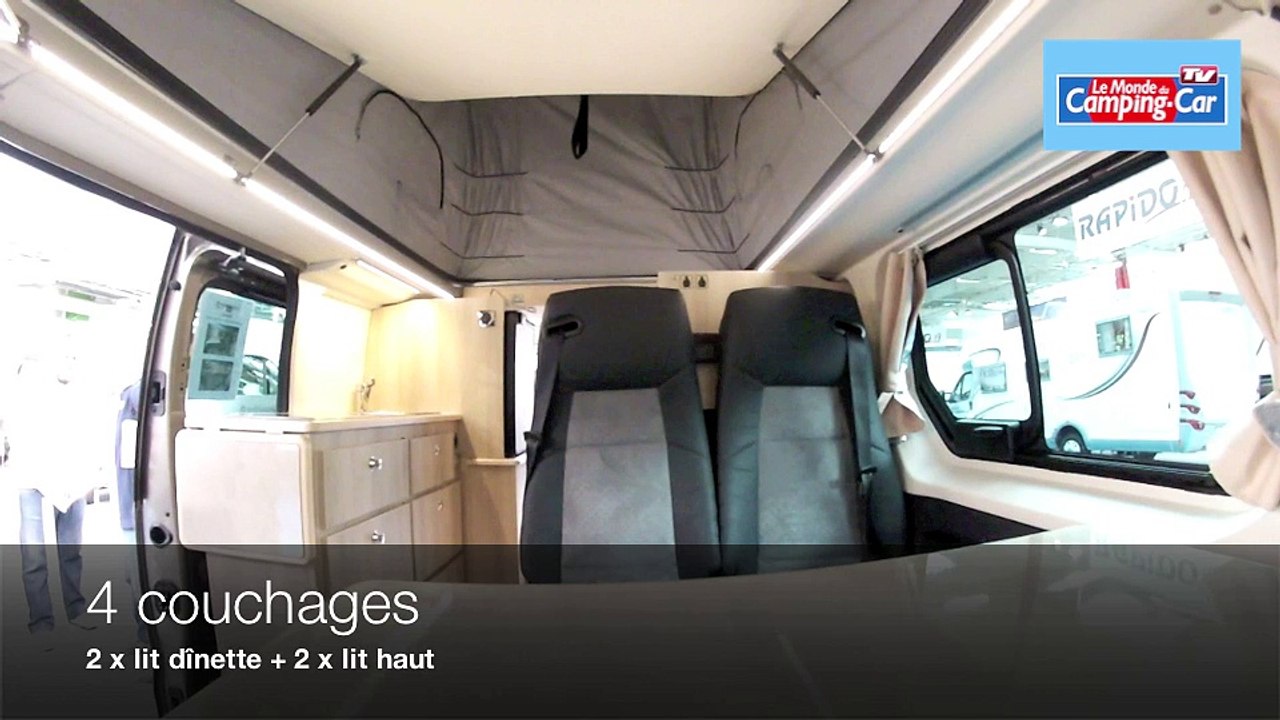 Visite vidéo : le fourgon aménagé Campérêve Mirande S, compact pour 4 personnes