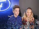 American Idol Daniel Seavey and Maddie Walker interview Top 11 Movie Night