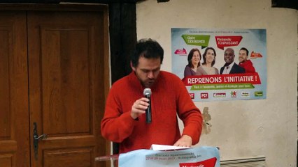 Discours de Sébastien Ville - Débat de reprenons l'initiative