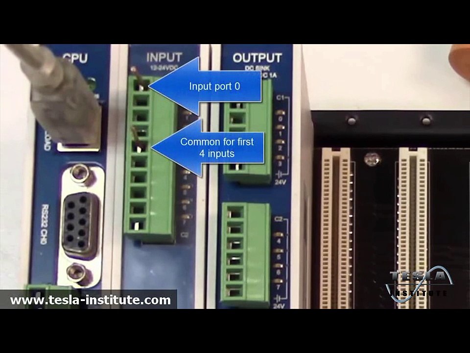 PLC- Connecting sensors