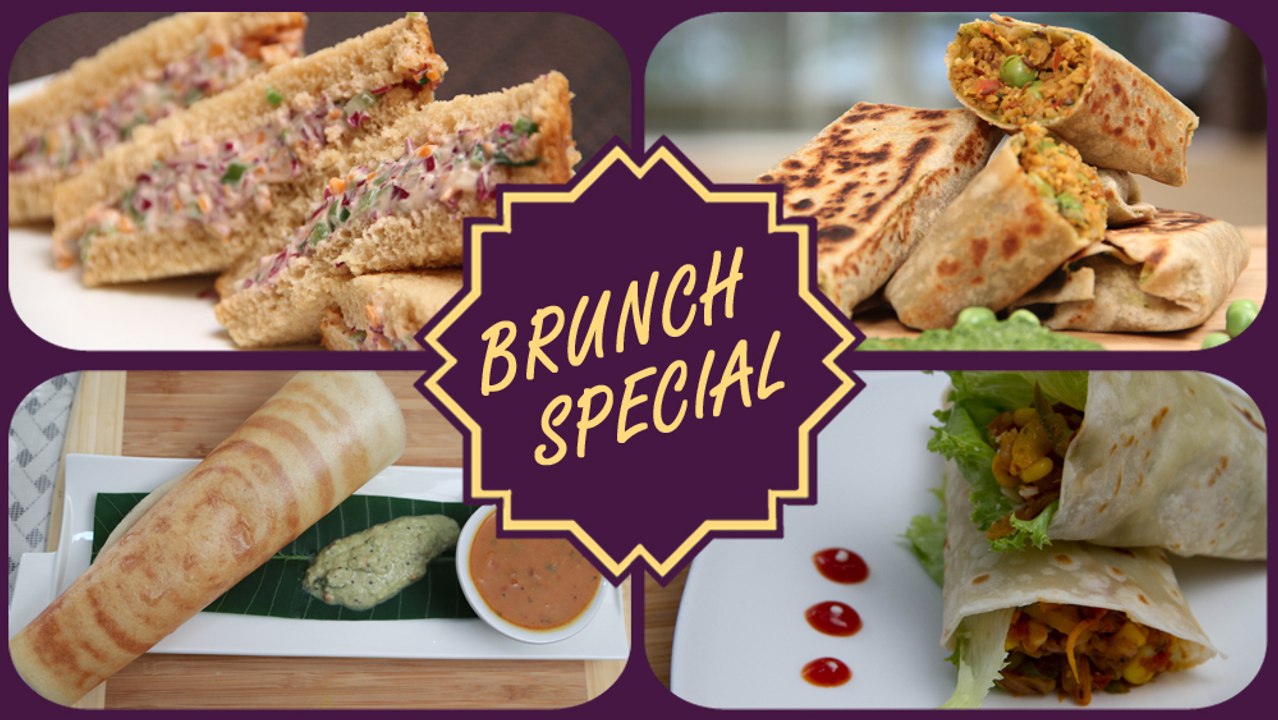 Brunch Special | Easy Breakfast / Snack / Tiffin Recipes | Healthy Meal Recipes