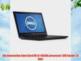 Dell Inspiron 15.6-Inch touchscreen laptops 4th Generation Intel Core i3-4030U / 4GB memory