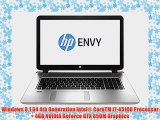 HP Envy - 17t (4th Gen Intel Core i7-4510U Processor 4GB NVIDIA GeForce GTX 850M Full HD 1080p