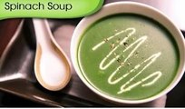 Spinach Soup | Healthy Palak Soup | Quick Easy To Make Soup Recipe By Ruchi Bharani