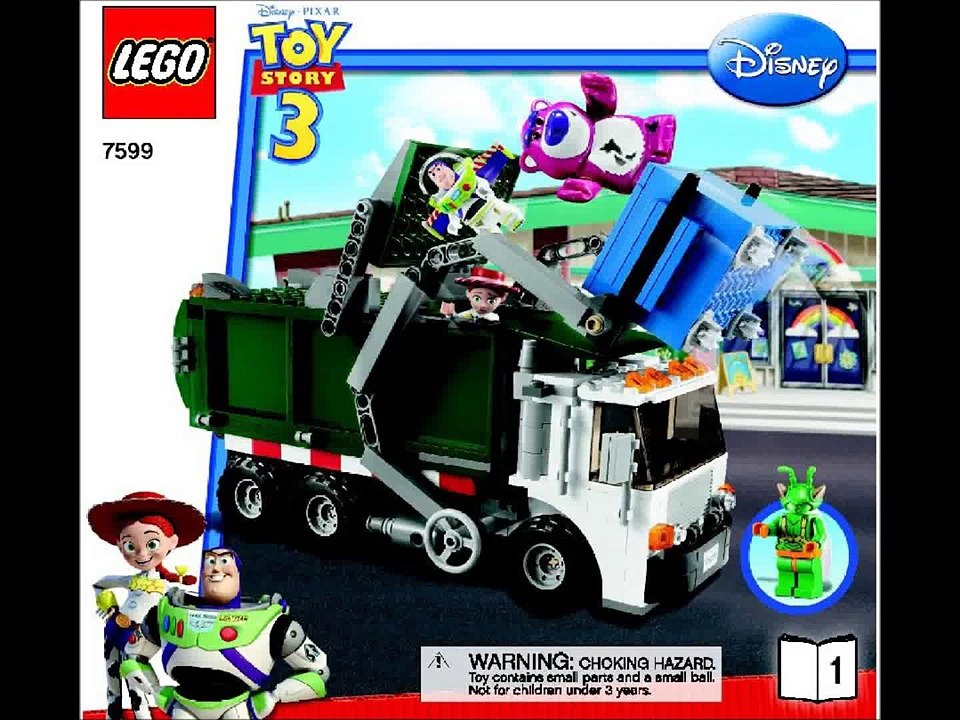 Lego Toy Story 3 Garbage Truck Getaway (7599) video Dailymotion