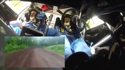 Insane Rally driver in Subaru