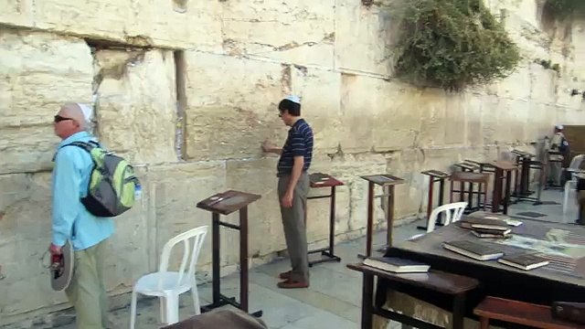 Prayer at the Western Wall (Wailing Wall),in Jerusalem's Old City