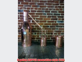 6 gallon COPPER moonshine style STILL