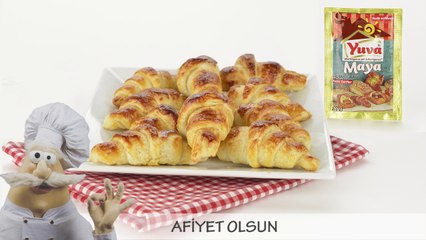 Yuva maya ile kruvasan nasıl yapılır?