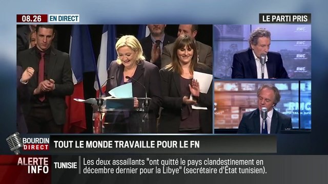 Le parti pris d'Hervé Gattegno : Départementales : Le FN n'a pas d'alliés, mais tout le monde roule pour lui – 20/03