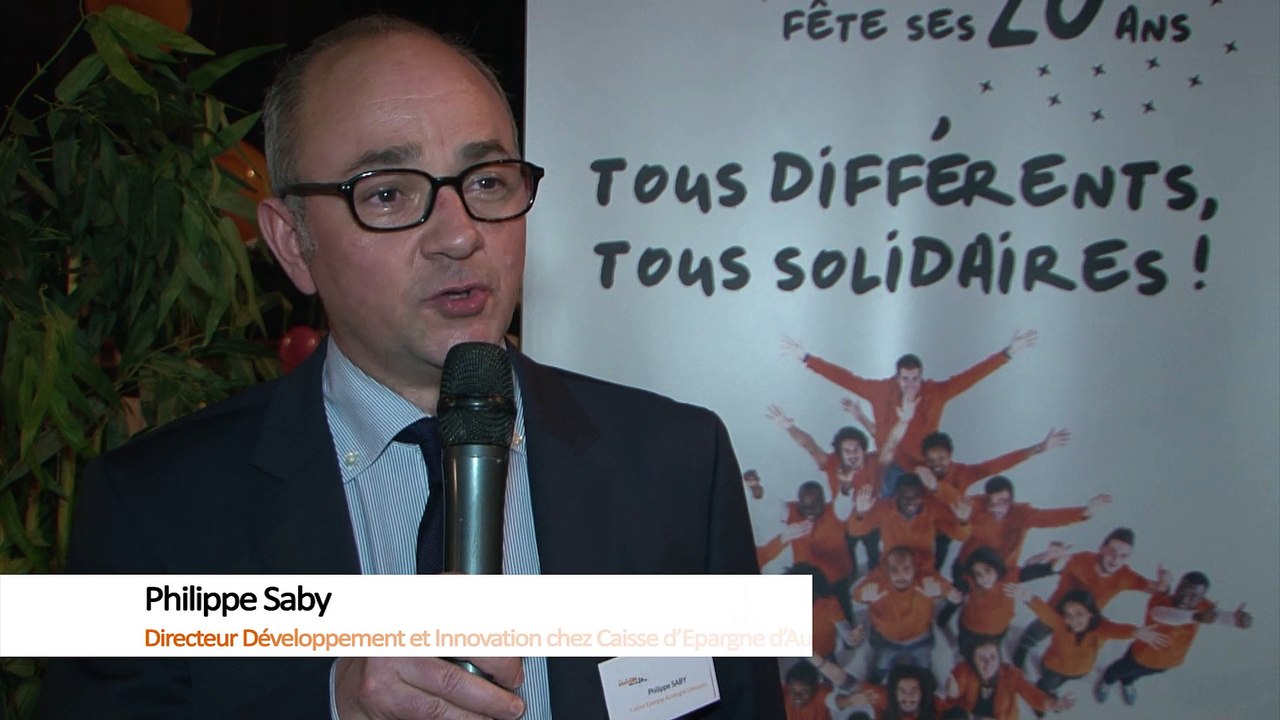 Caisse d'épargne d'Auvergne et du Limousin UNIS-CITE - 20 ANS - ITW PHILIPPE SABY