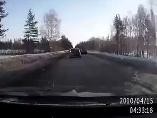 Автомания.Неудачный обгон на skoda oсtavia. Не стремитесь обогнать