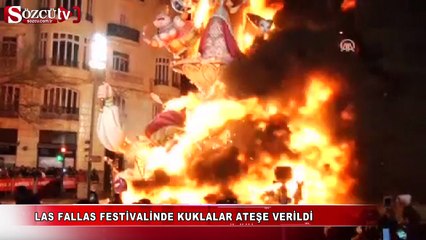 Kuklalar ateşe verildi