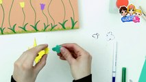 Como fazer um cartão postal de Borboleta em 3D