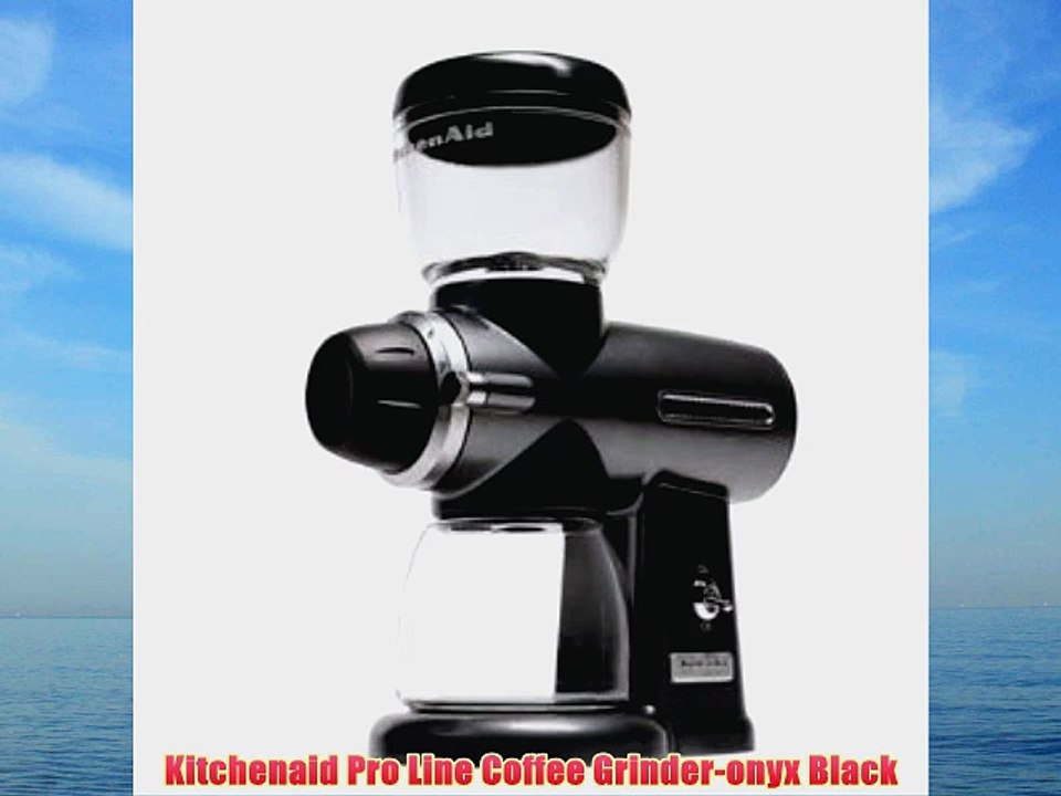 Kitchenaid Pro Line Coffee Grinder-onyx Black