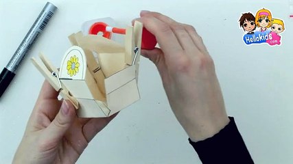 Como fazer uma caixa de papél para a Páscoa