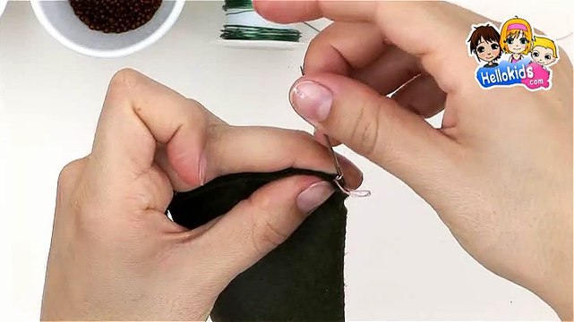 Como fazer uma bolsa de pérolas