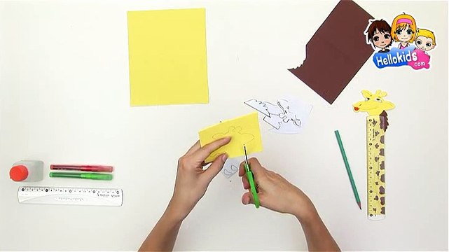 Como fazer uma régua de girafa