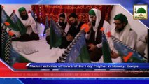 News Clip-15 Feb - Aashiqan-e-Rasool Kay Norway Europe Main Madani Kaam