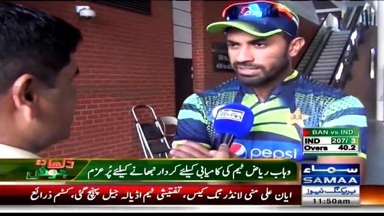 Exclusive Talk with Wahab Riaz ahead of Pakistan’s Quarter Final against Australia