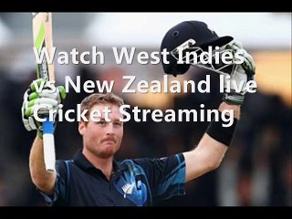 how to watch New Zealand vs W.Indies online on 21 March 2015
