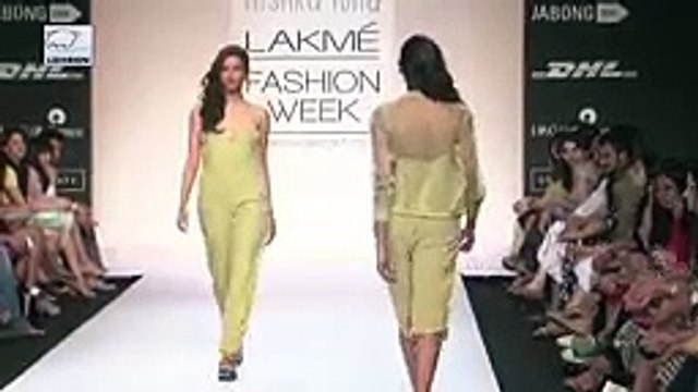 Nishka Lulla Fashion Show At Lakme Fashion Week Genelia, Sonal Chauhan & Kalki Koechlin.mp4