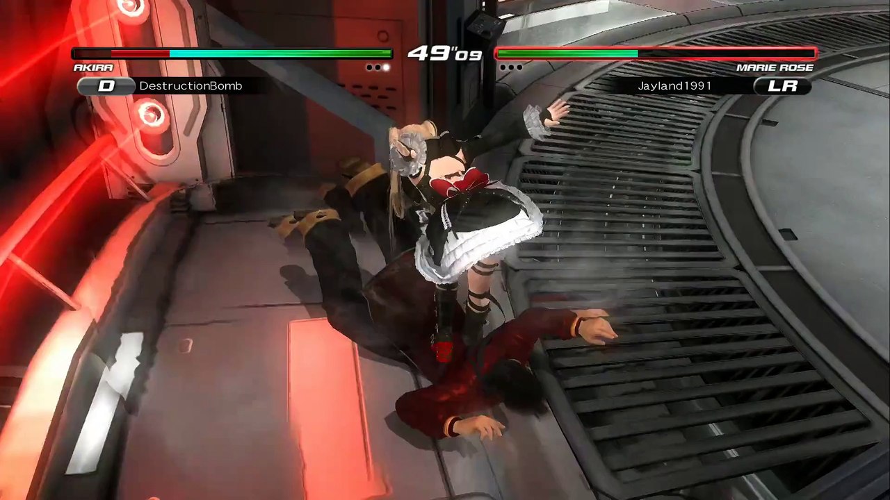 Dead or Alive 5 Last Round (PS4®) - Akira (DestructionBomb) vs Marie Rose