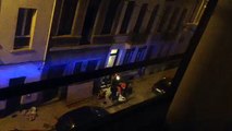 Les images après la fusillade de la rue des Drapiers, à Ixelles