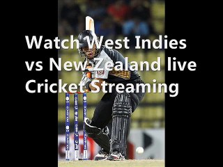 looking dangerous match New Zealand vs W.Indies live