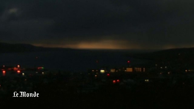 Timelapse de l'éclipse totale aux îles Féroé