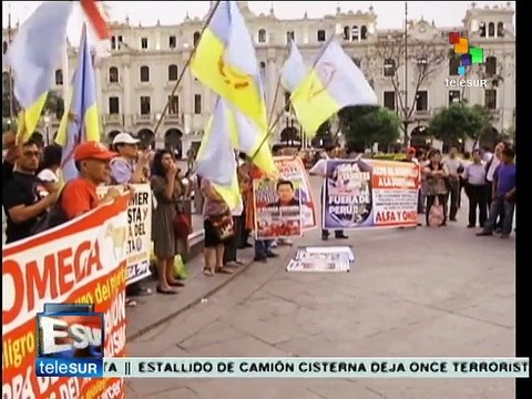 Perú: exigen derogación de ley que permite ingreso de tropas de EE.UU.